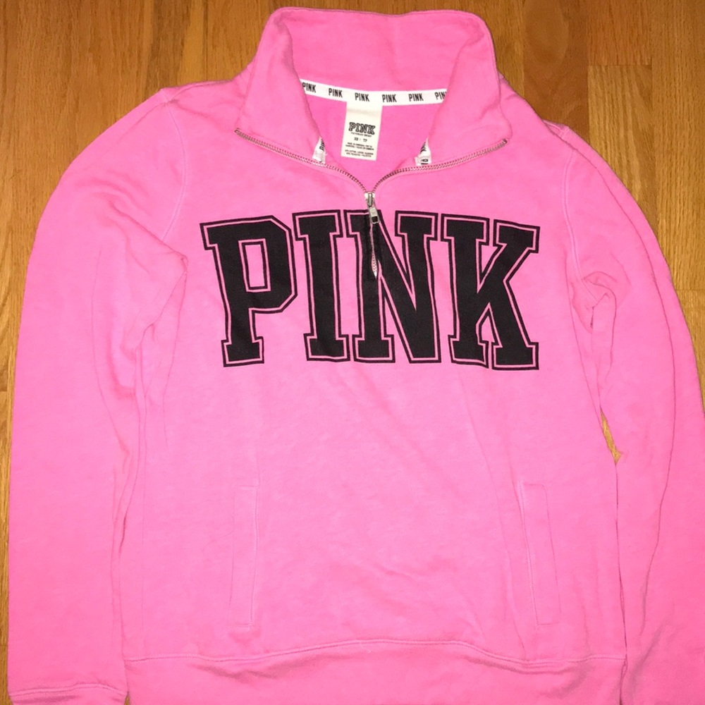 PINK quarter zip